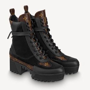 LOUIS VUITTON Laureate Platform Desert Boots